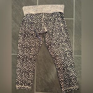 lululemon Leopard Print Leggings